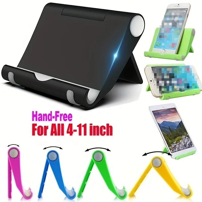 Universal Folding Phone and Tablet Stand Adjustable Desktop Holder - 3
