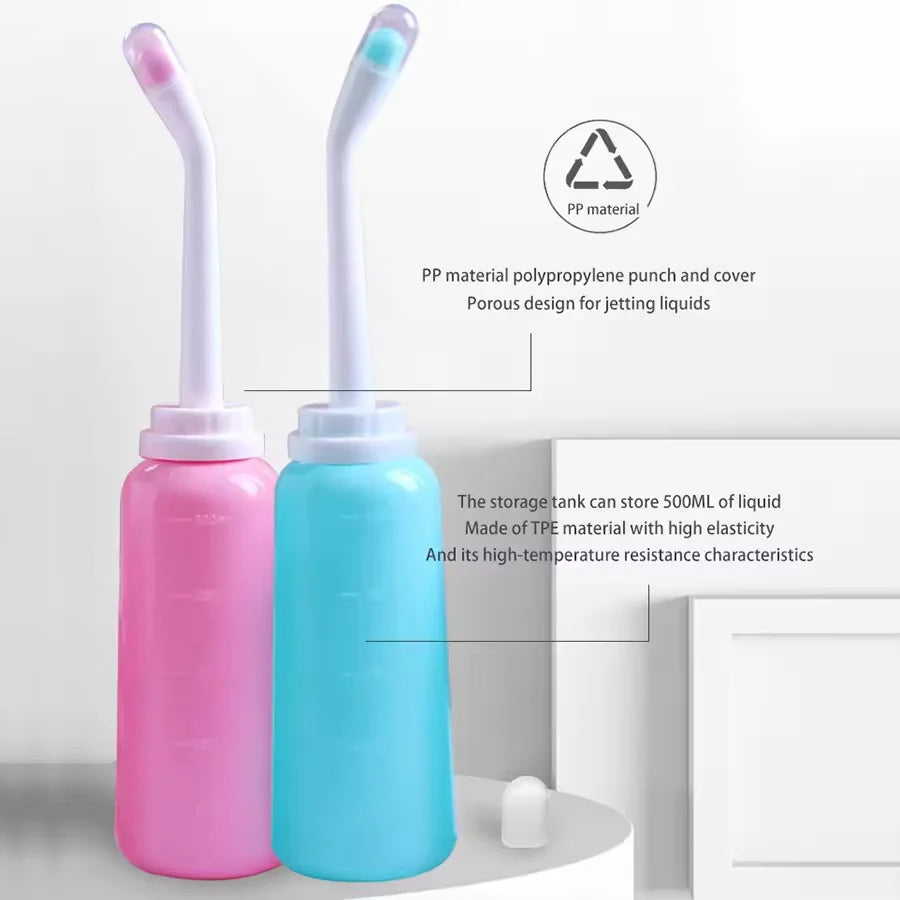 Portable Perineal Irrigation Bottle Travel Bidet Spray for Postpartum - 2