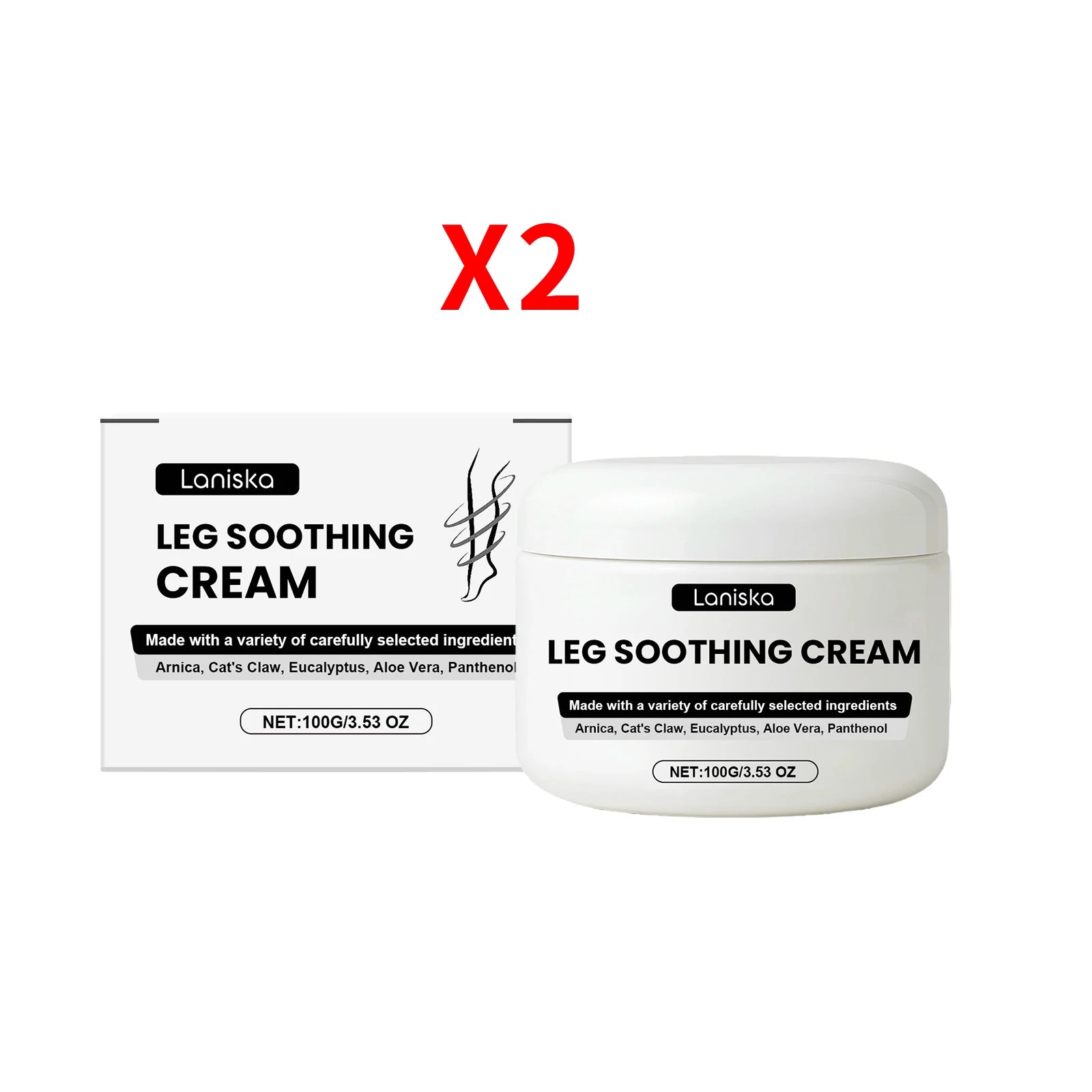 Leg Soothing Cream Moisturizing Muscle Relief Massage Cream - 14