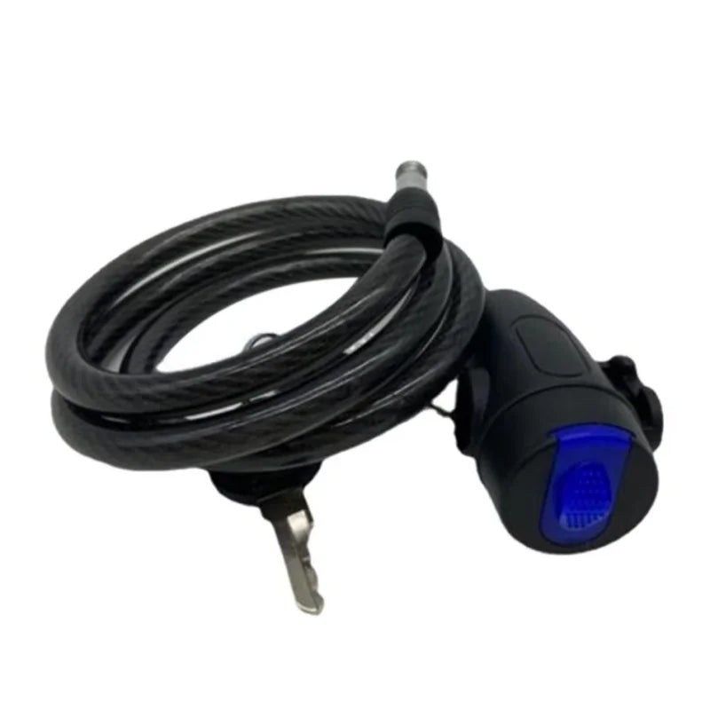 Anti Theft Bike Cable Lock 90cm Security Chain for Motorcycle and Scooter