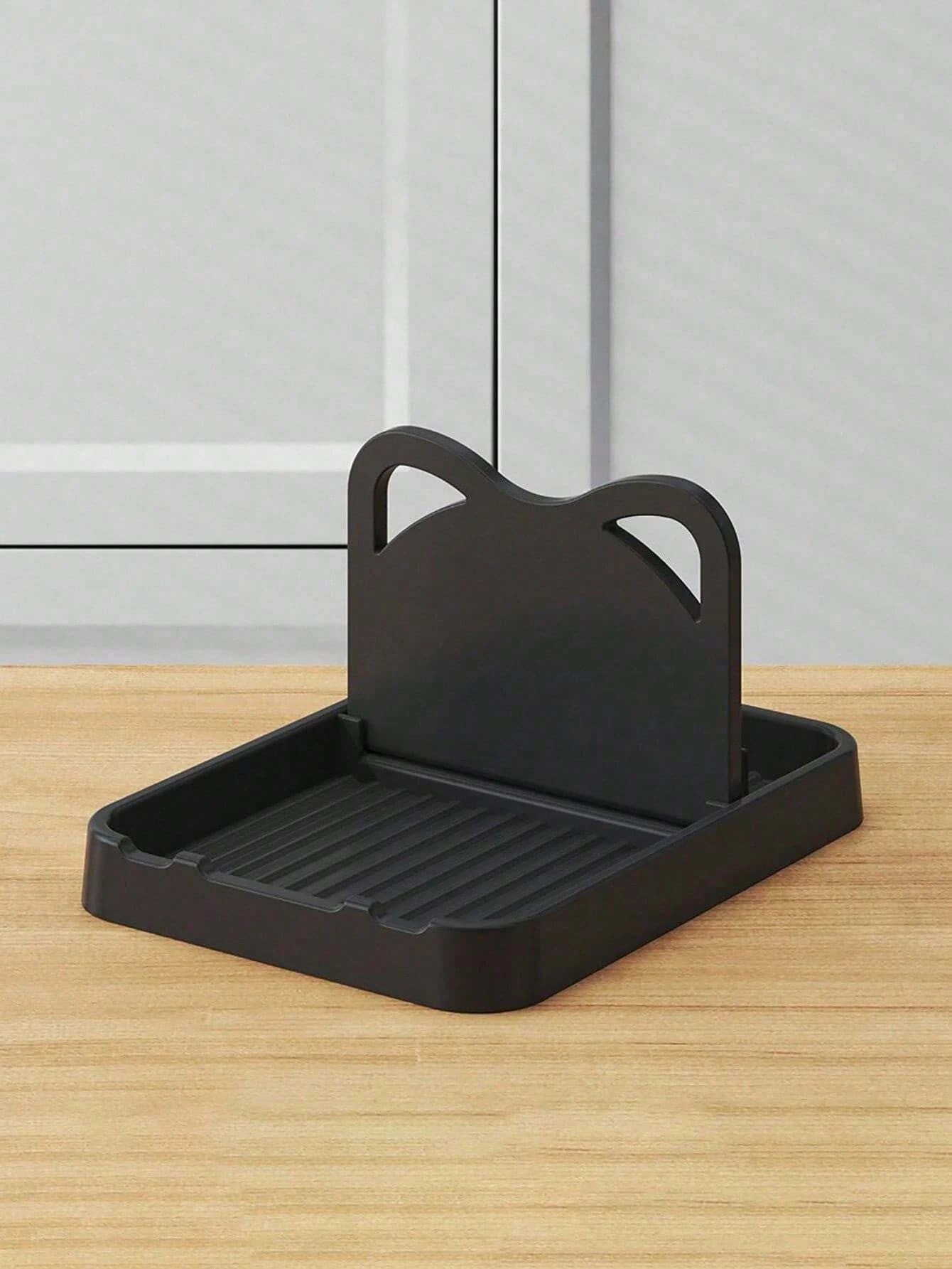 Foldable Pot Lid Holder and Kitchen Spatula Spoon Rest Storage Rack - 13