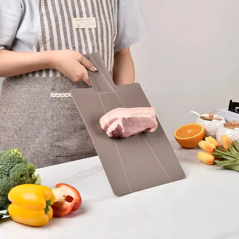 Foldable Shovel Cutting Board Kitchen Food Chopper Prep Tray