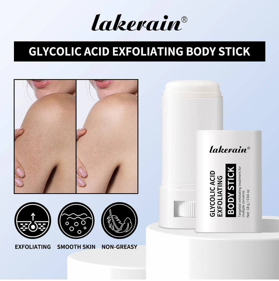 Glycolic Acid Exfoliating Body Stick Moisturizing Scrub Lotion