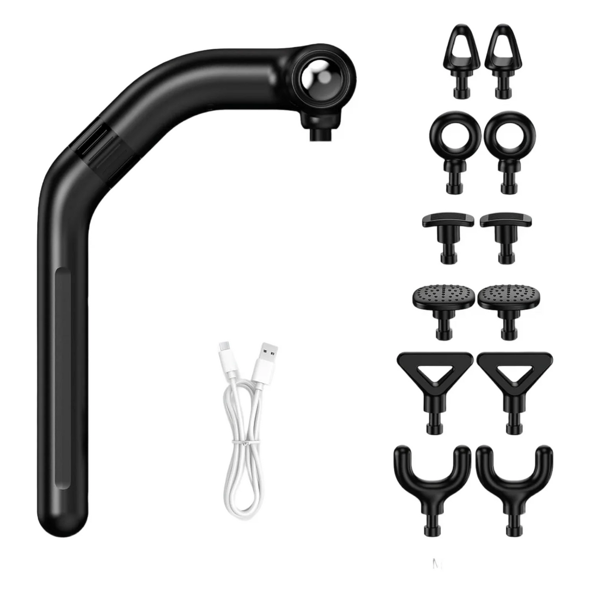 Dual Head Massage Gun Deep Tissue Muscle Percussion Massager