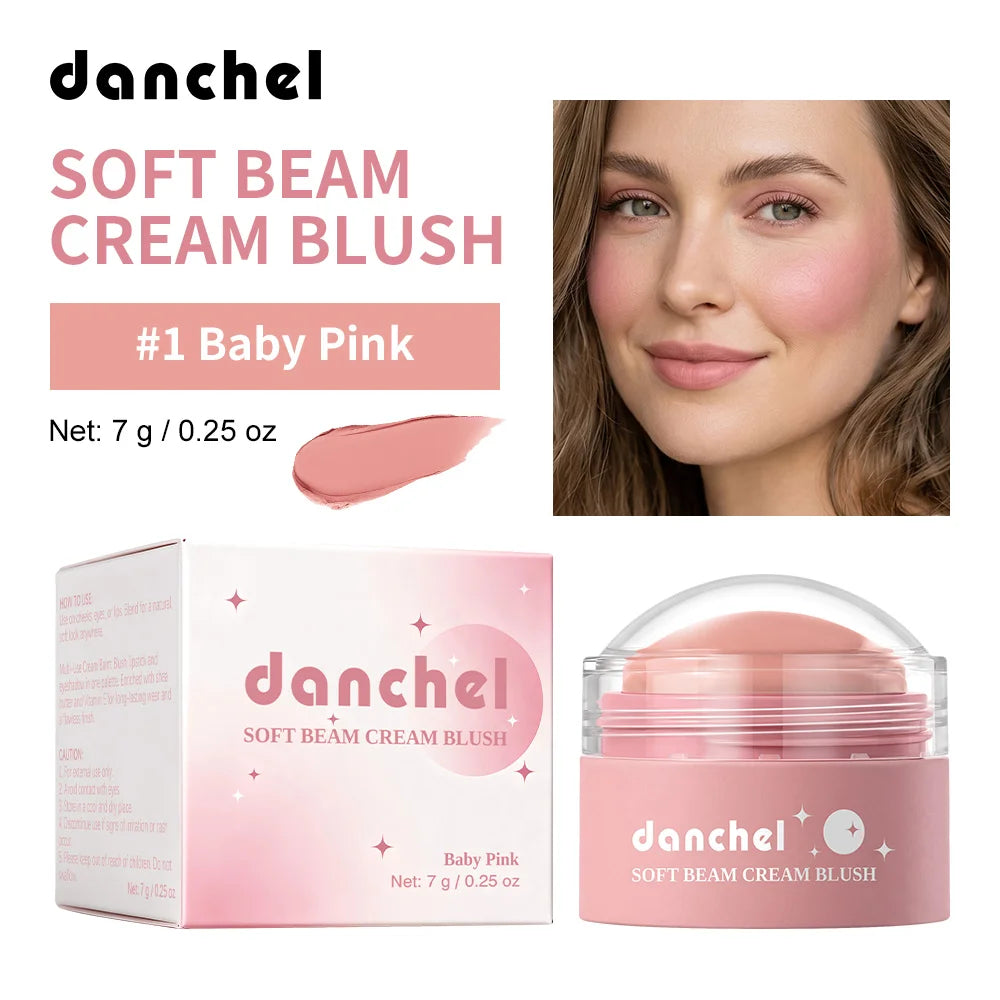 Soft Cream Blush Makeup Smooth Multi-Use Blushes