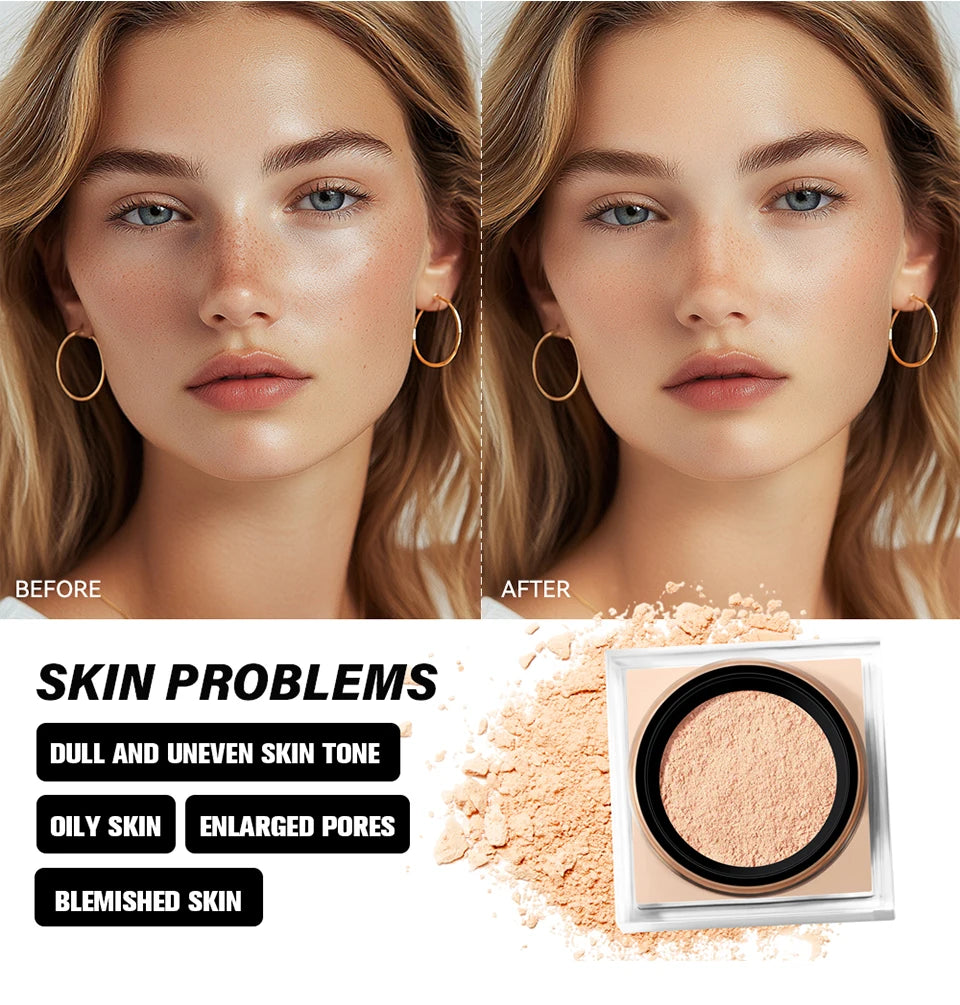 Matte Setting Powder Oil Control Translucent Face Powder - 11
