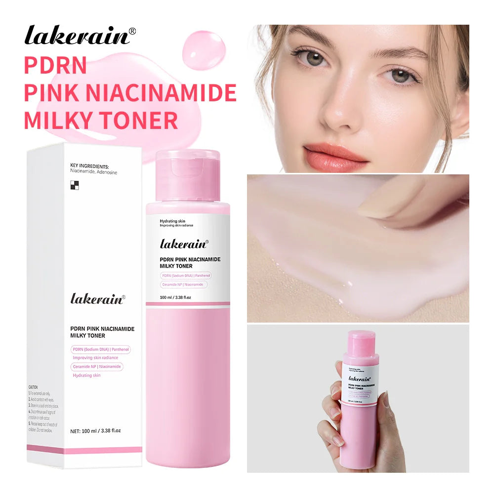 PDRN Pink Niacinamide Milky Toner Hydrating Facial Lotion - 20
