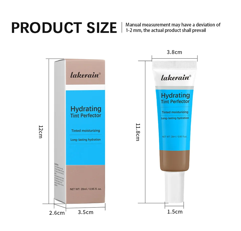 Lakerain Hydrating Tinted Foundation Cream Concealer
