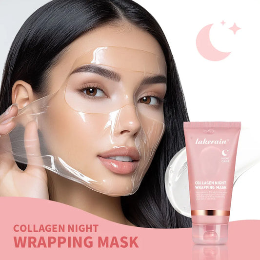 Korean Deep Collagen Overnight Peel Off Face Mask & Lifting Skin Care