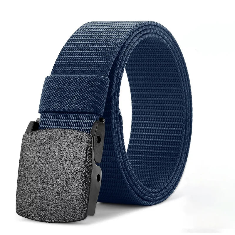 2 Pack Tactical Nylon Belt Quick Release Webbing Canvas Work Belt - 22