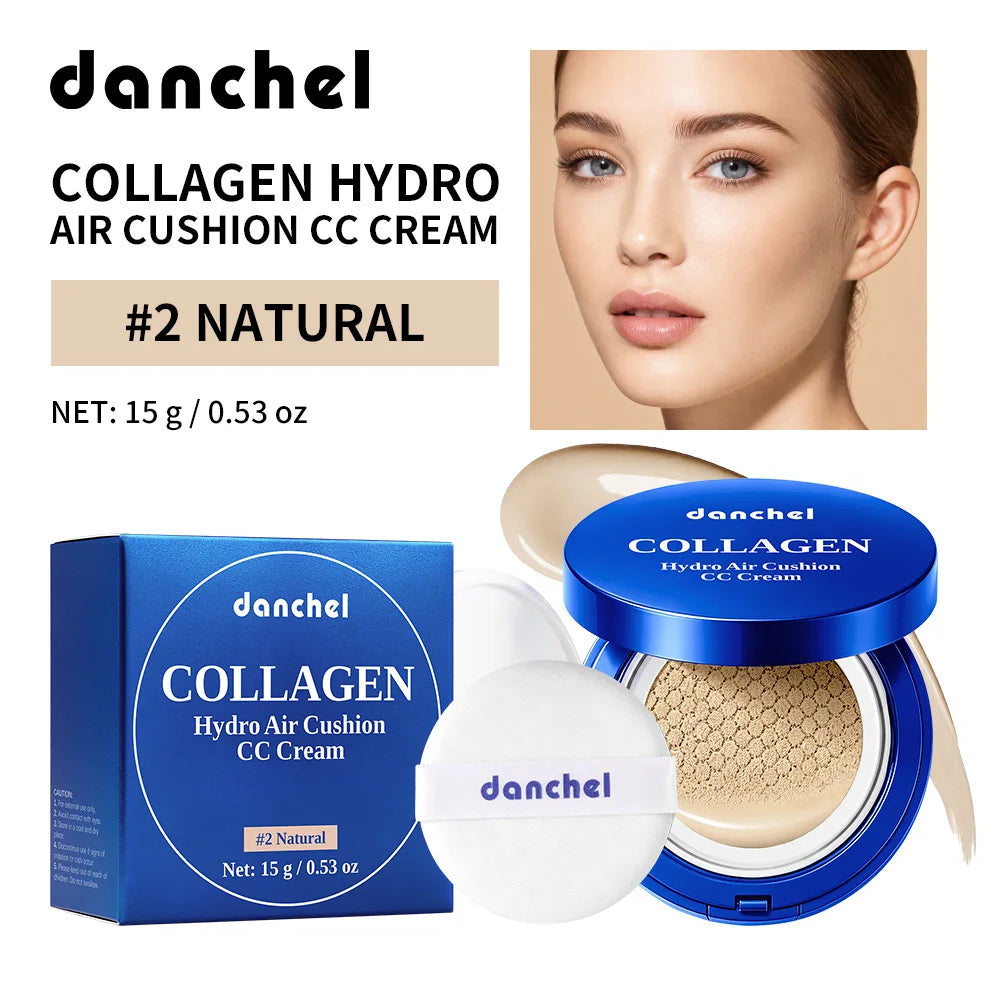 Collagen Air Cushion CC Cream Liquid Foundation Makeup