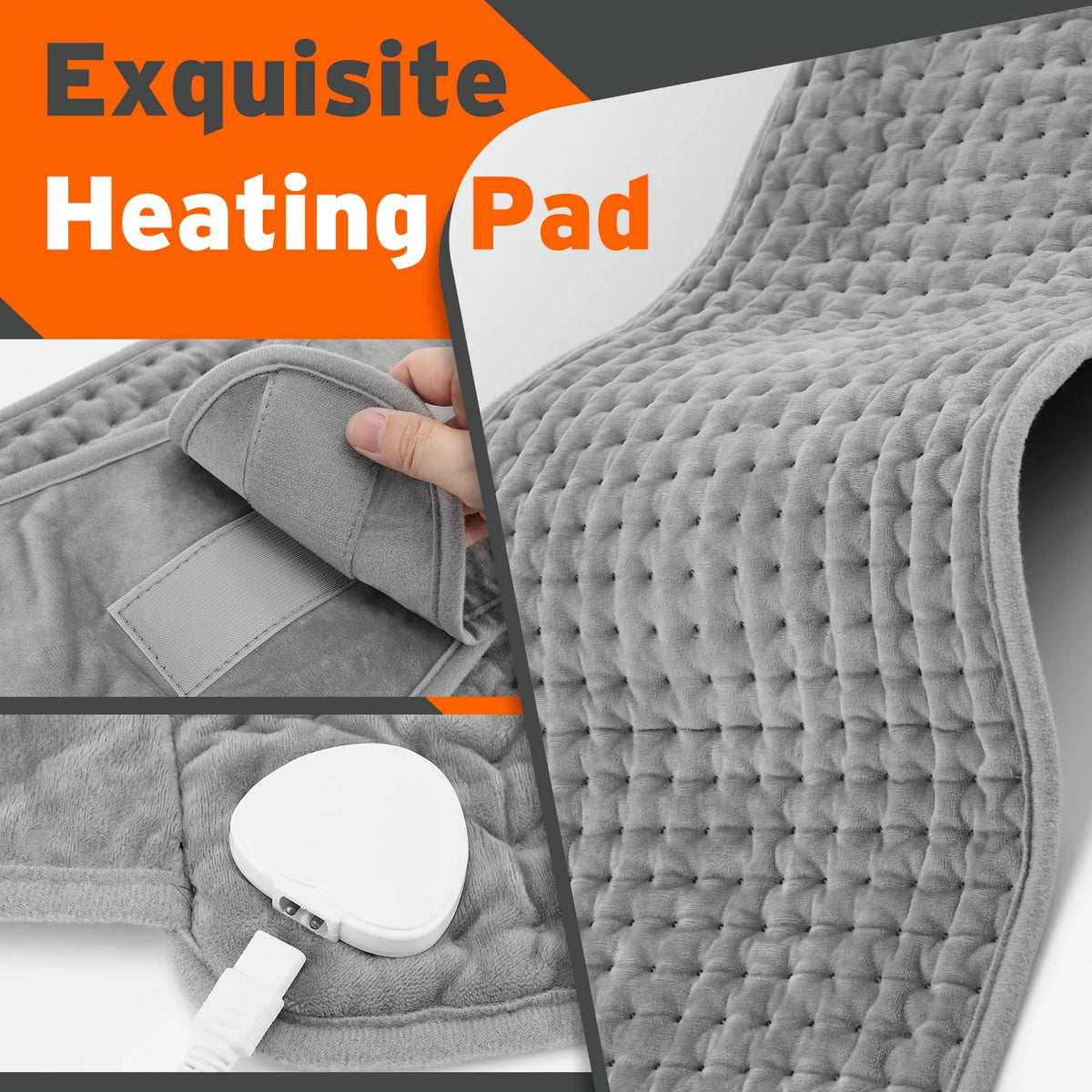 Electric Back Heating Support Belt & Lumbar Brace Warmer