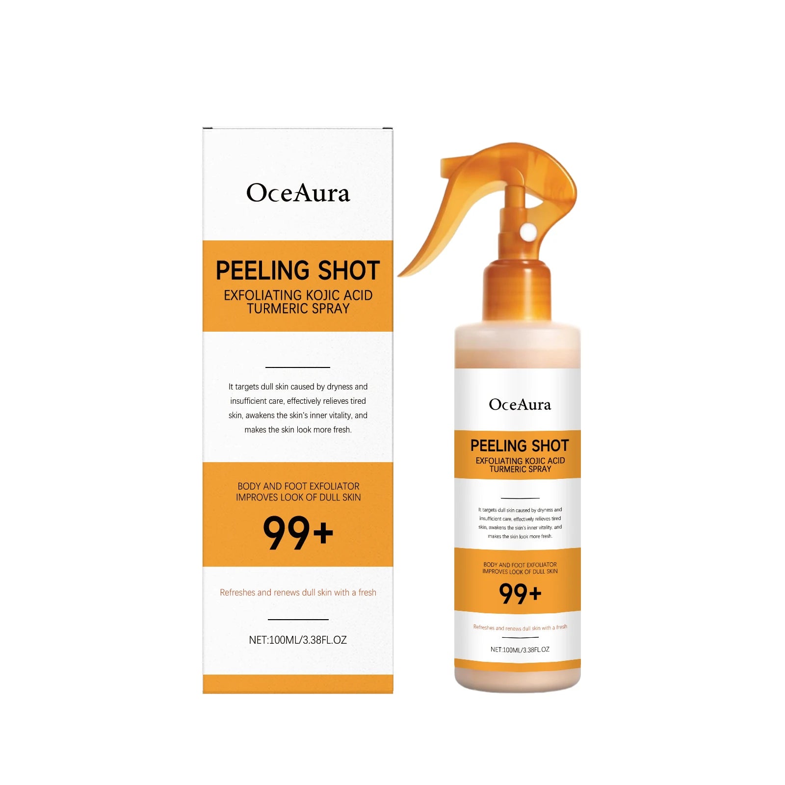 Moisturizing Skin Brightening Serum Foot Care Spray - 16