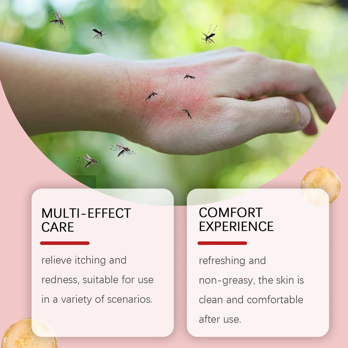 Herbal Soothing Cream Relieve Itching And Moisturizing Skin Care