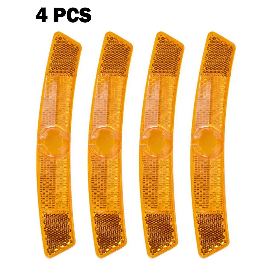 Bike Spoke Reflectors Mountain Bicycle Wheel Rim Safety Warning Light - 8