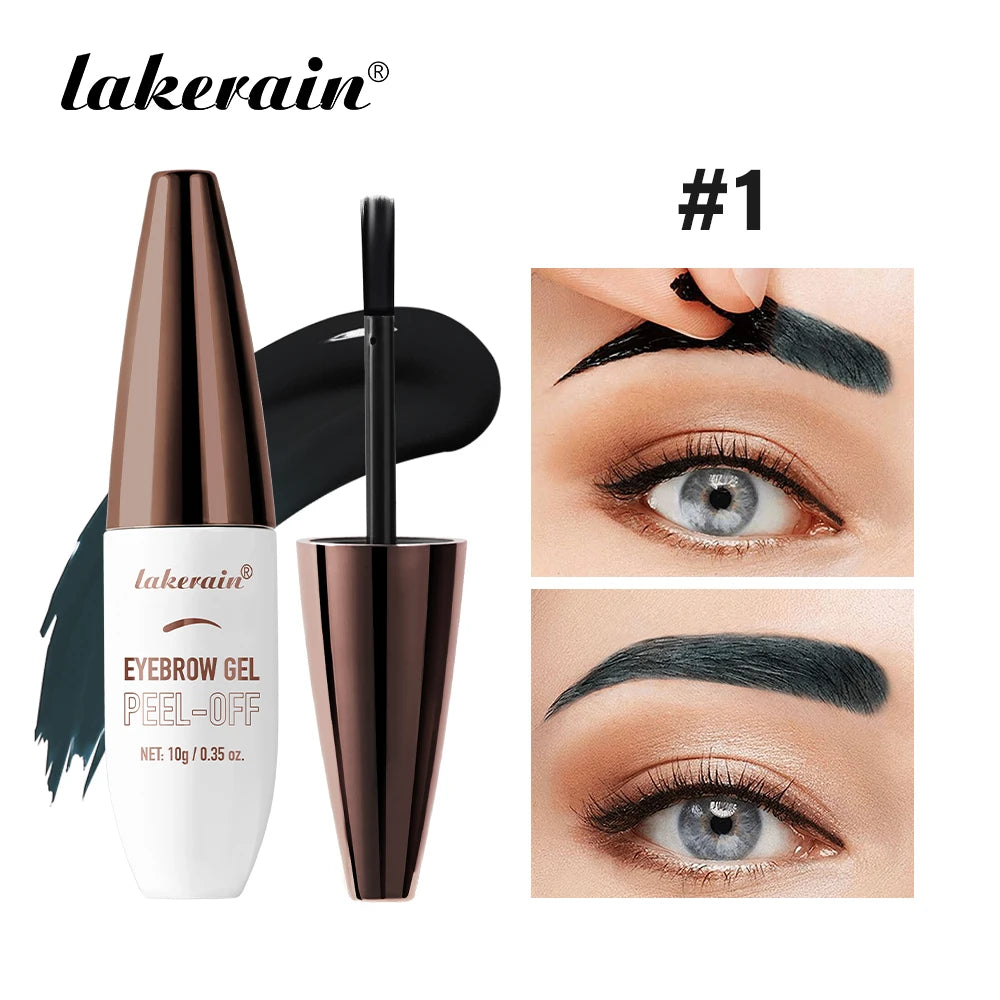 Lakerain Peel Off Eyebrow Gel Waterproof Brow Tint Cream