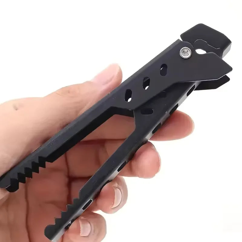 Camping Pot Gripper Portable Hot Pan Clip Anti Scald Bowl Tong Tool