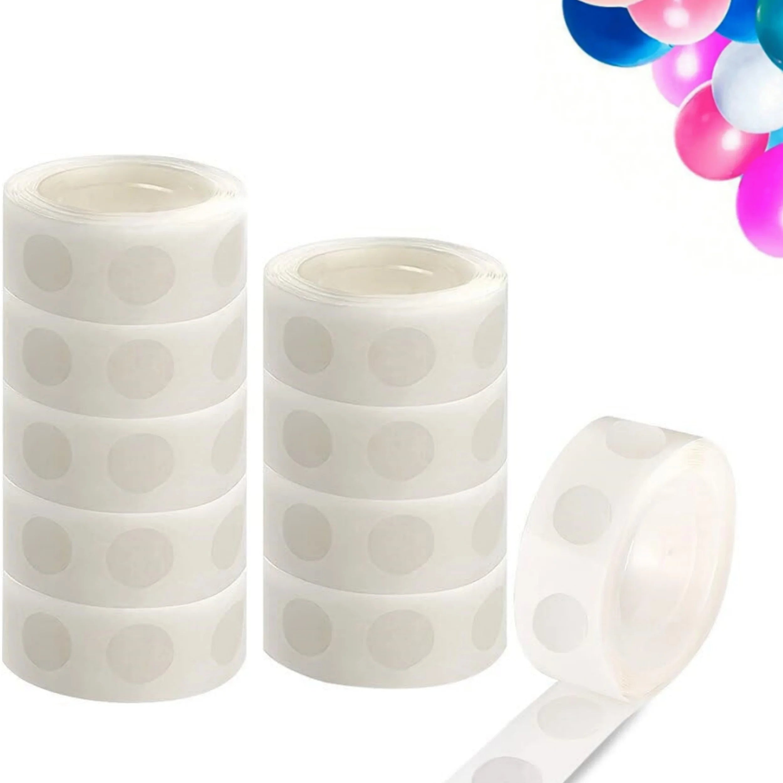 Double Sided Balloon Glue Dots Adhesive Sticky Points for Party Decor - 9