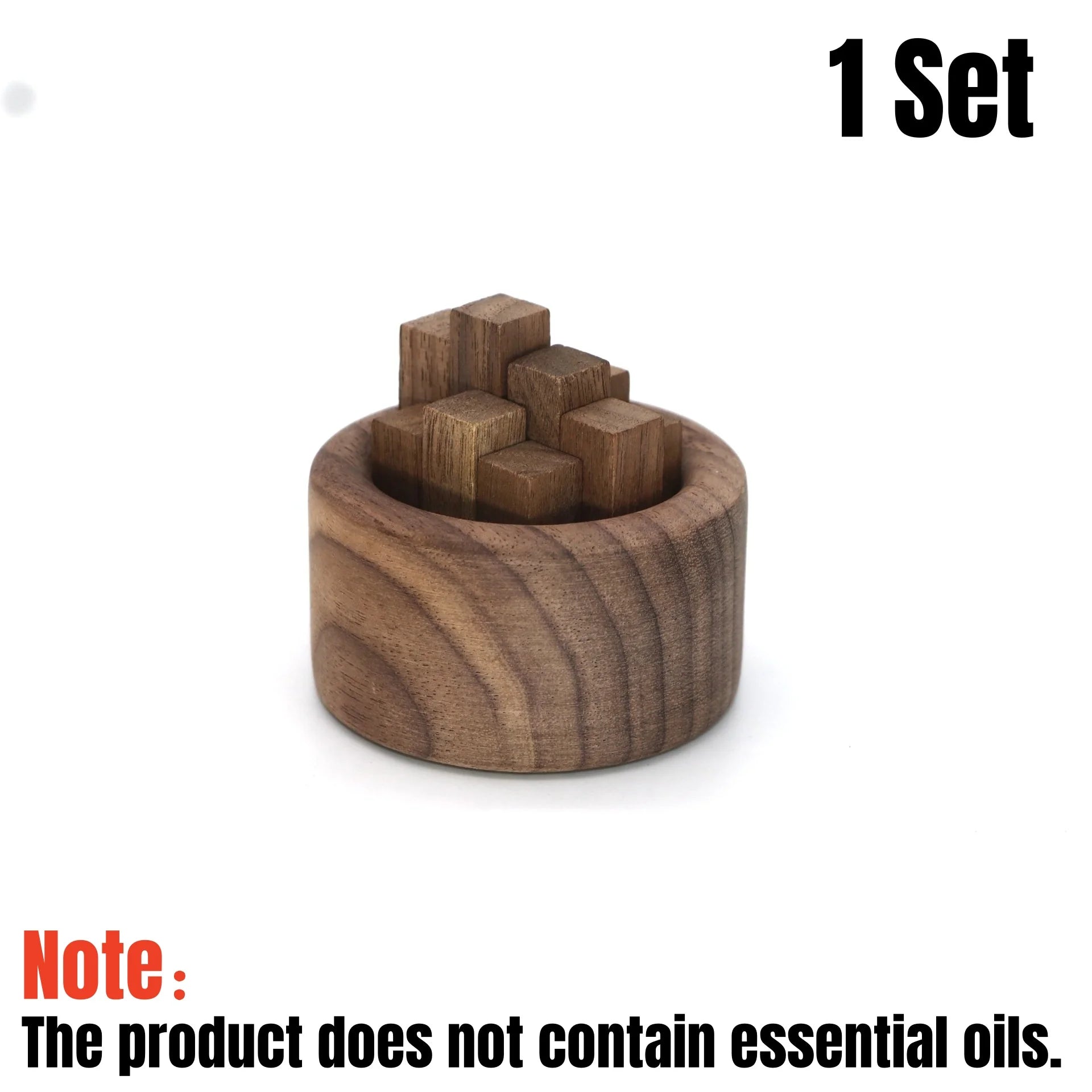 Wooden Essential Oil Diffuser Portable Aromatherapy Stick Dispenser - 10
