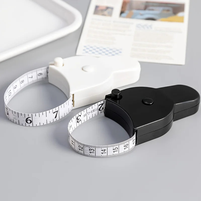 Retractable Body Measuring Tape Soft Fitness Waist Circumference Ruler