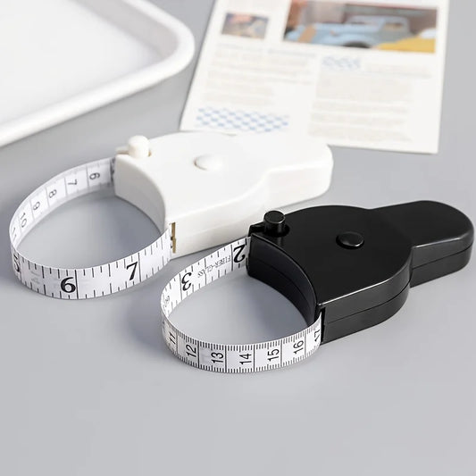 Retractable Body Measuring Tape Soft Fitness Waist Circumference Ruler