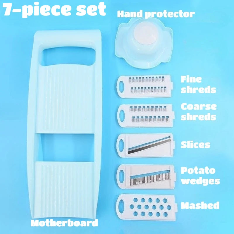 5-in-1 Vegetable Slicer Grater Multifunctional Kitchen Food Chopper - 15