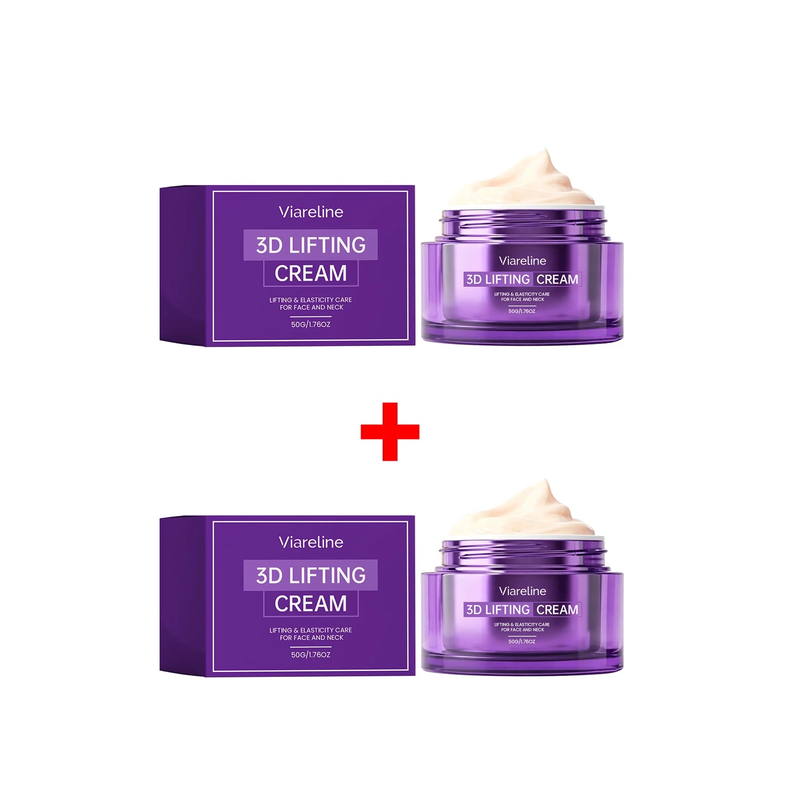 3D Face And Neck Lifting Firming Cream Anti Aging Moisturizer - 14