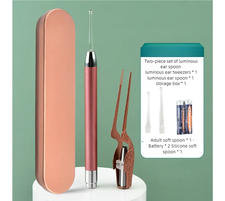 LED Ear Wax Removal Kit Ear Cleaner Tool Set