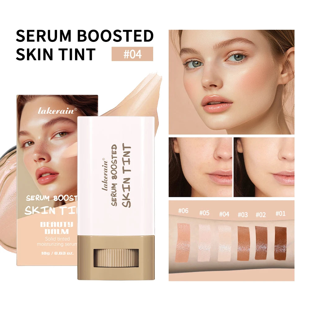 Skin Tint Foundation Stick Serum Boosted Balm Makeup - 3