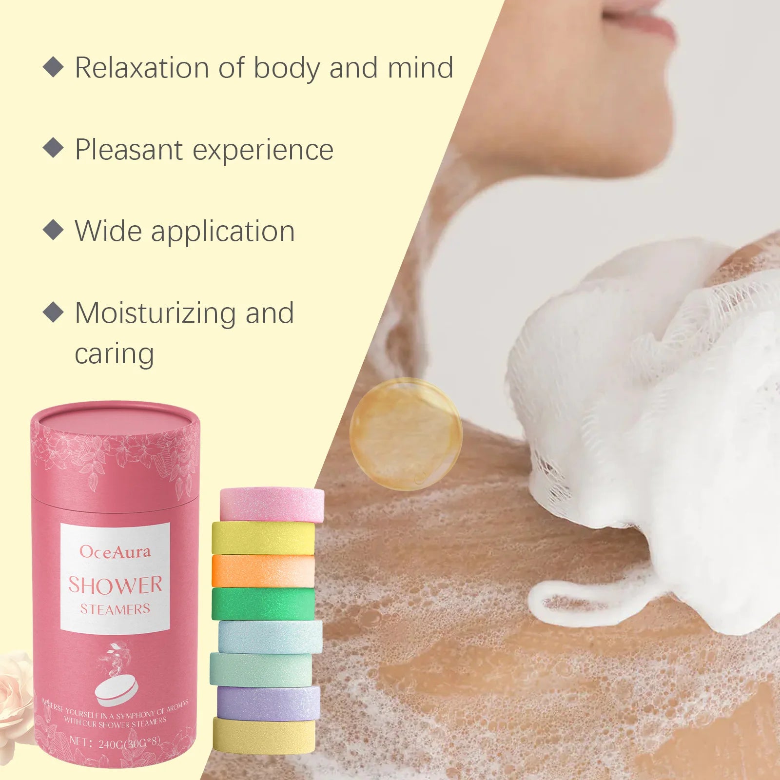 OceAura Aromatherapy Shower Steamers Relaxing Bath Tablets - 11