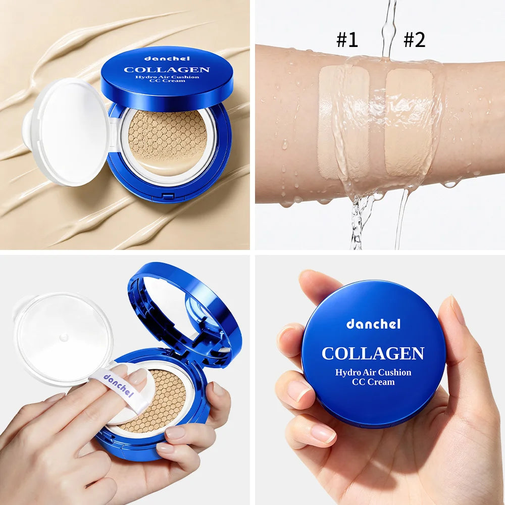 Collagen Air Cushion CC Cream Liquid Foundation Makeup - 6