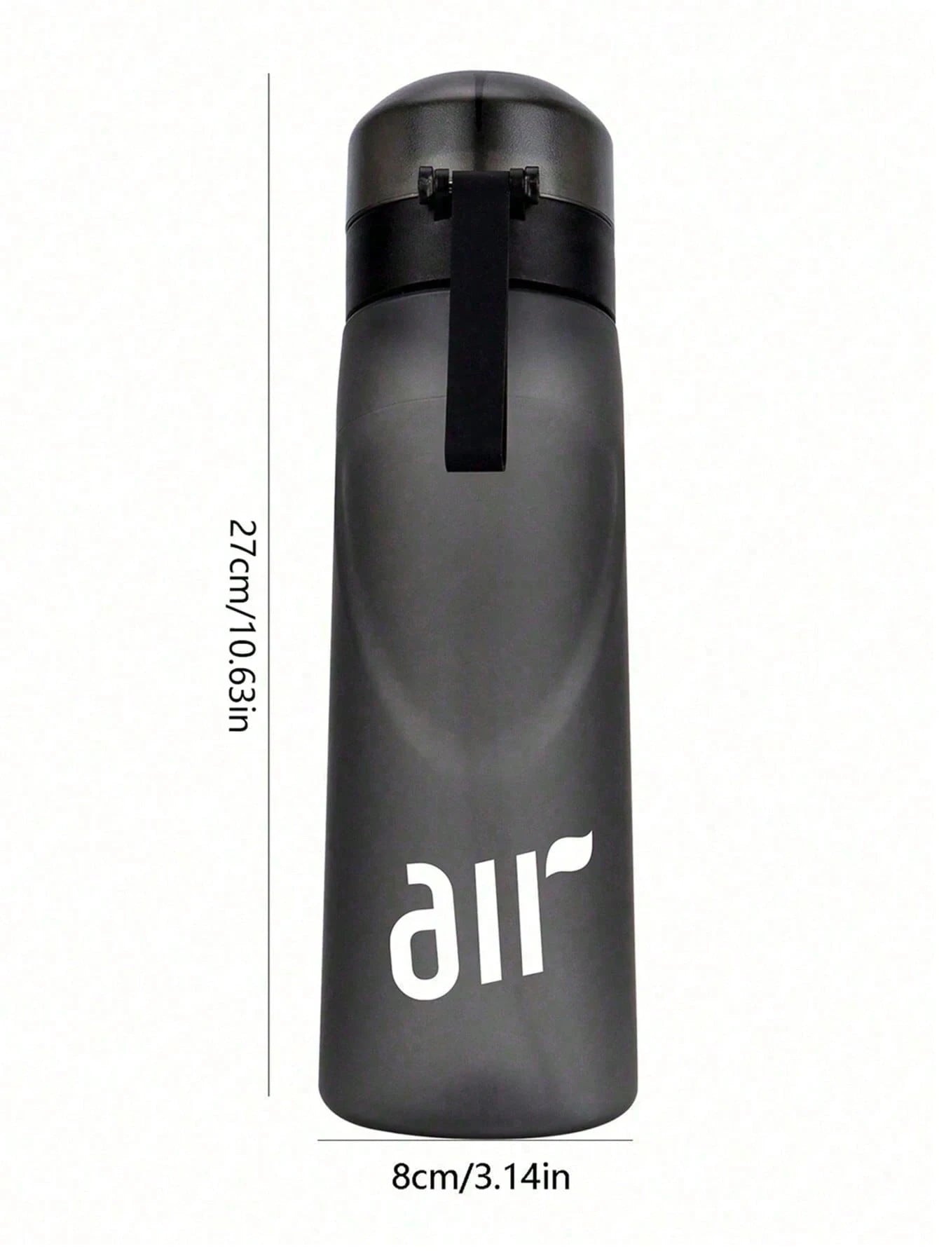 Scented Air Water Bottle with Flavor Pods for Sports and Hydration