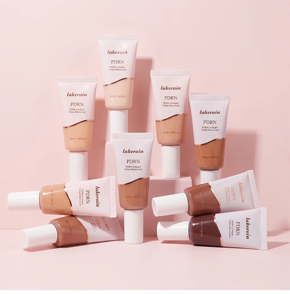 PDRN Collagen Tinted Moisturizer Radiant Glow Foundation Makeup - 17