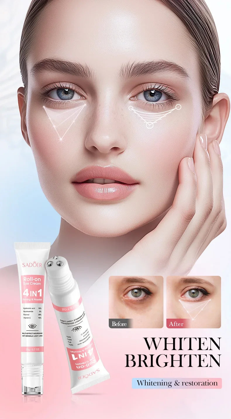 Anti Wrinkle Eye Cream Dark Circles and Fine Lines Remover - 10