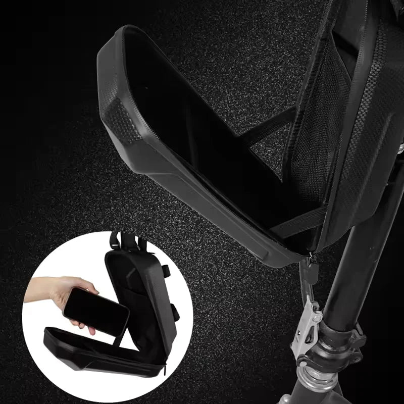 Electric Scooter Storage Bag Waterproof Hard Shell Front Hanging Case - 3