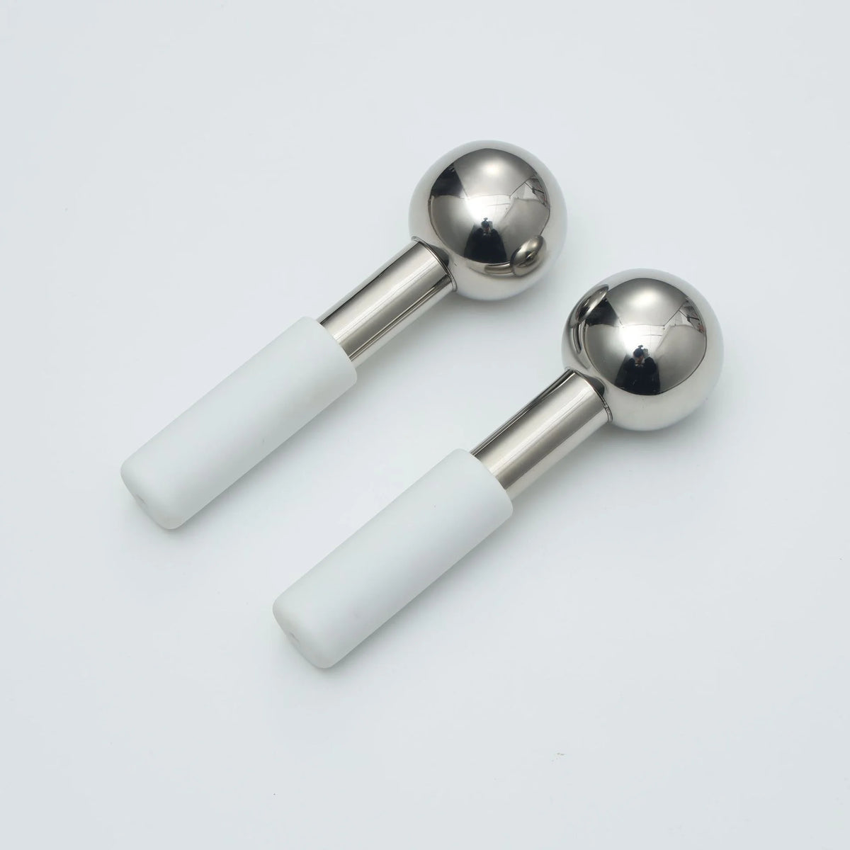 Stainless Steel Ice Globes Facial Cryo Sticks Cooling Roller