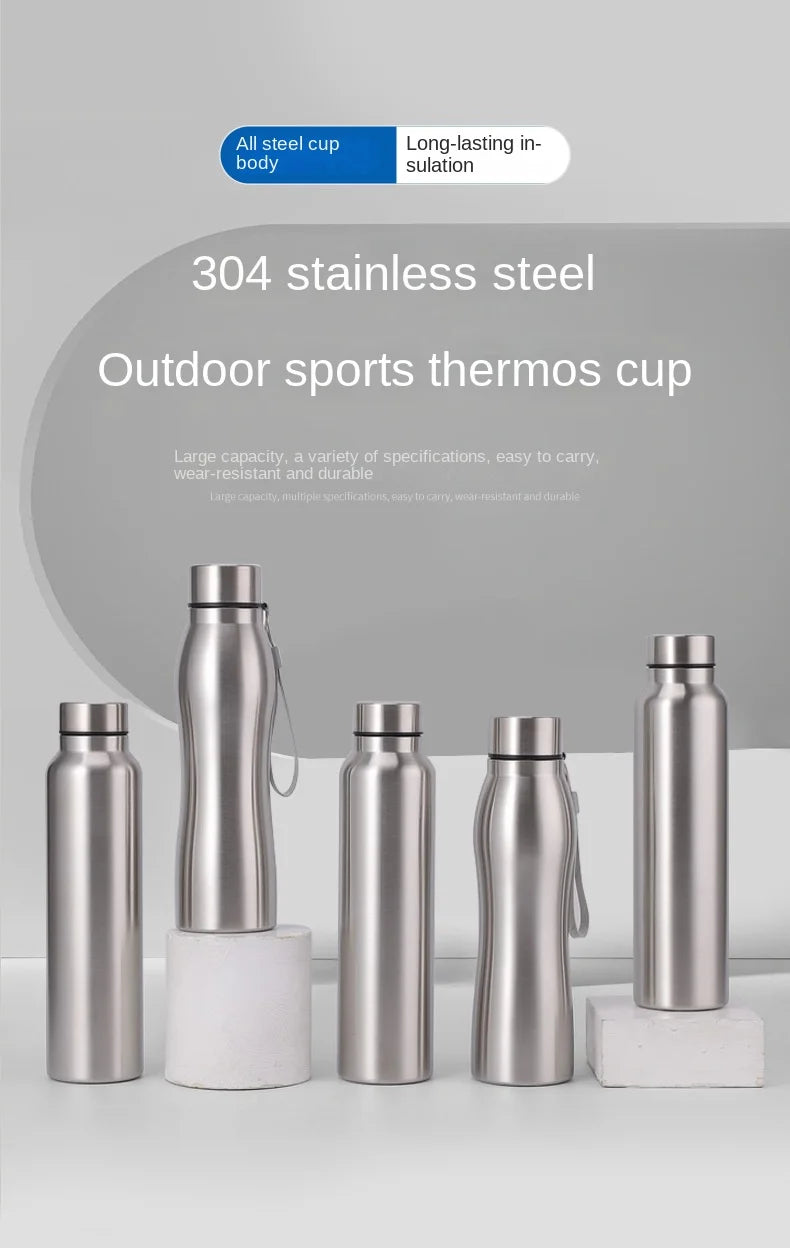 1000ml Stainless Steel Sport Water Bottle Vacuum Insulated Metal Flask - 7