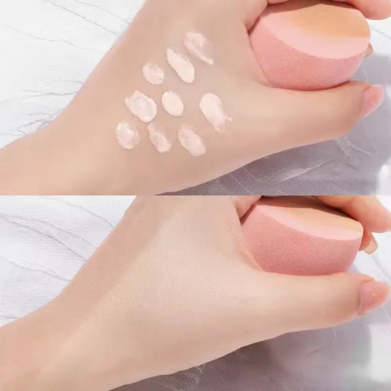 4pcs Makeup Sponge Set Beauty Blender Foundation Cosmetic Puff with Case - 5