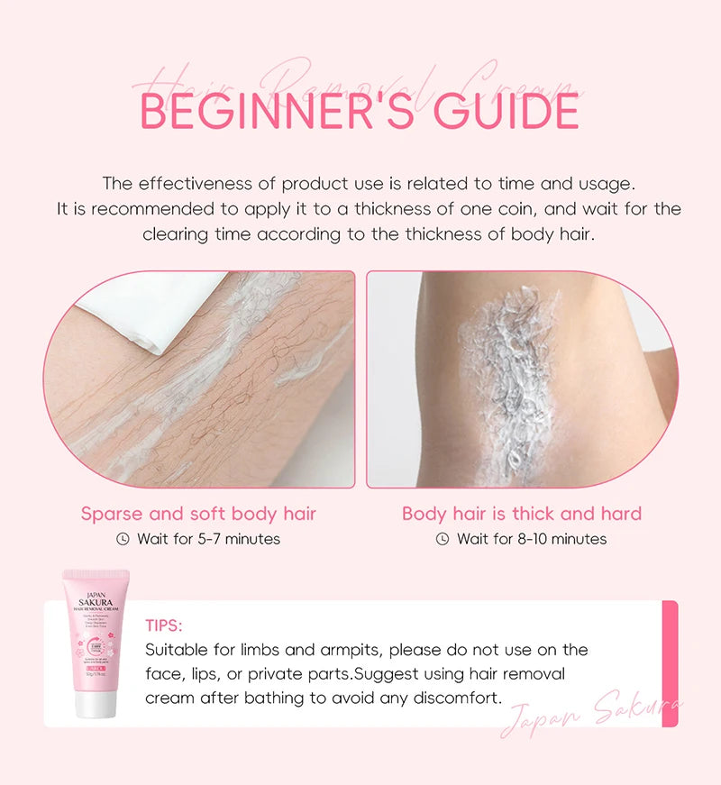Eelhoe Hair Removal Cream Painless Body Epilator and Growth Inhibitor - 17