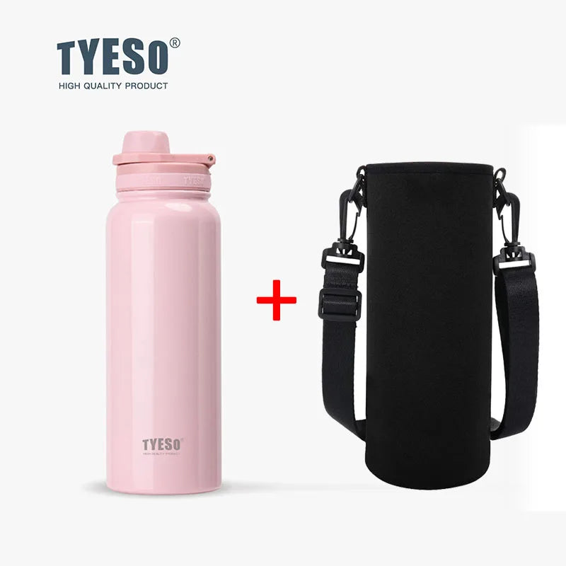 TYESO Stainless Steel Vacuum Insulated Water Bottle Travel Flask