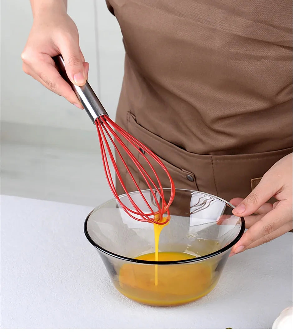 10 Piece Silicone Kitchen Utensil Set Nonstick Heat Resistant Cookware