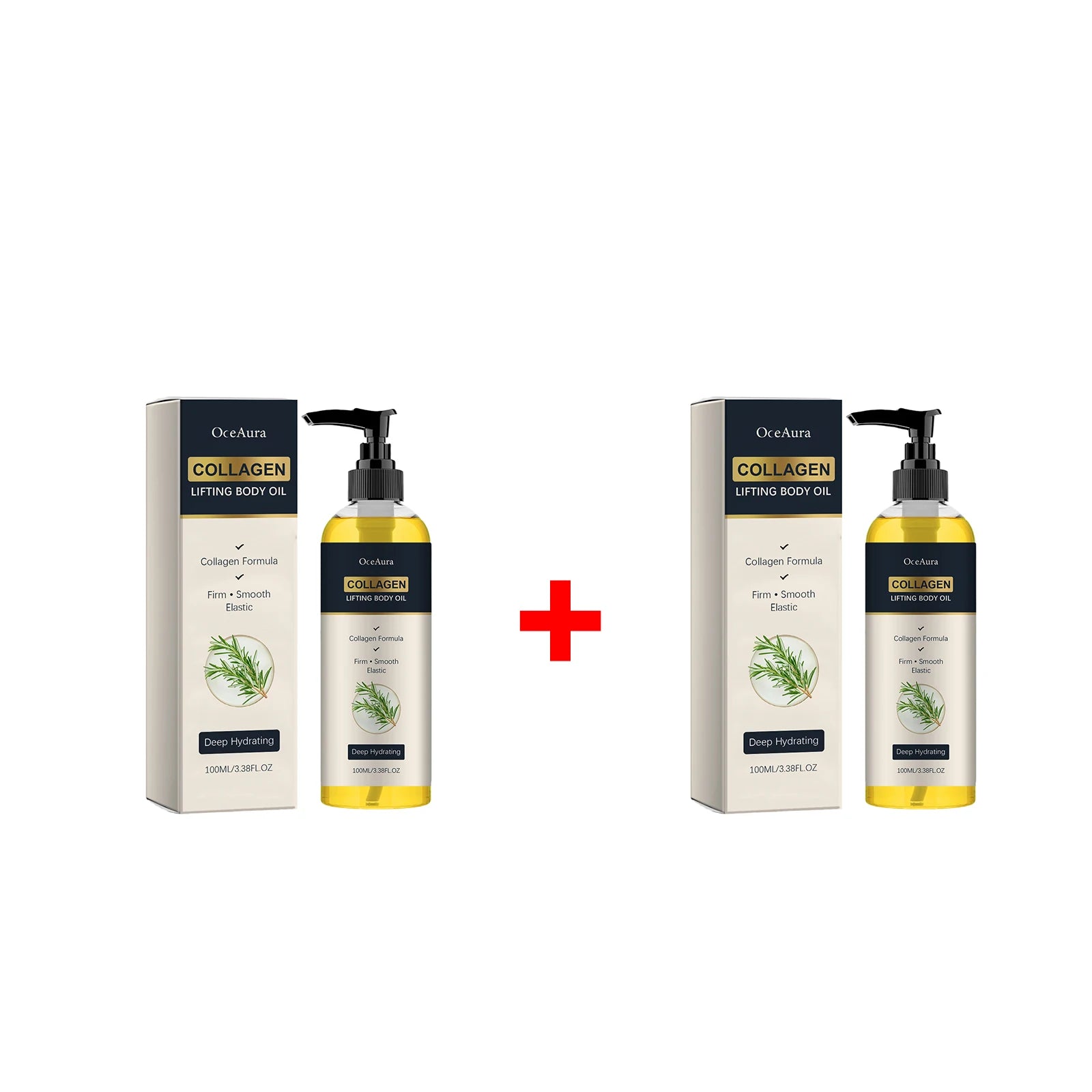 Collagen Lifting Body Oil Firming Moisturizer Rosemary Massage Oil - 14