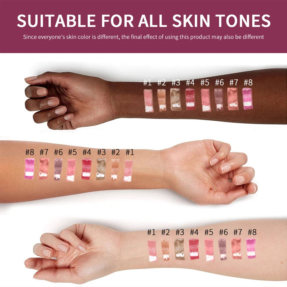 Moisturizing Lip Gloss Long Lasting Mirror Shine Lip Tint - 13