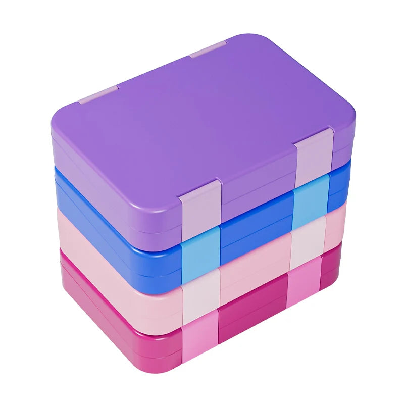 1100ml Christmas Cartoon Bento Box Leakproof Microwavable Lunch Container