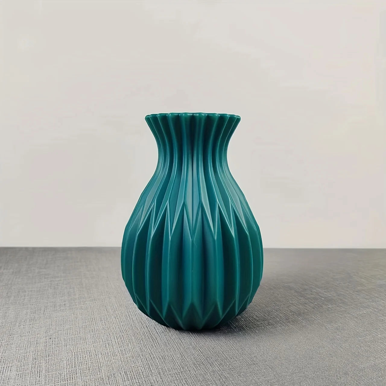 Modern Plastic Flower Vase Minimalist Nordic Style Home Decor Centerpiece