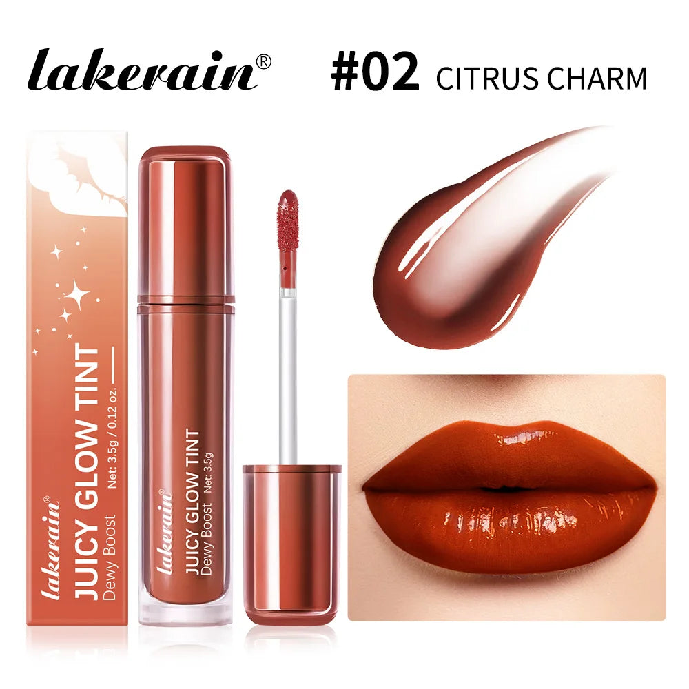 Lakerain Mirror Lip Glow Tint Juicy Gloss Lip Stain