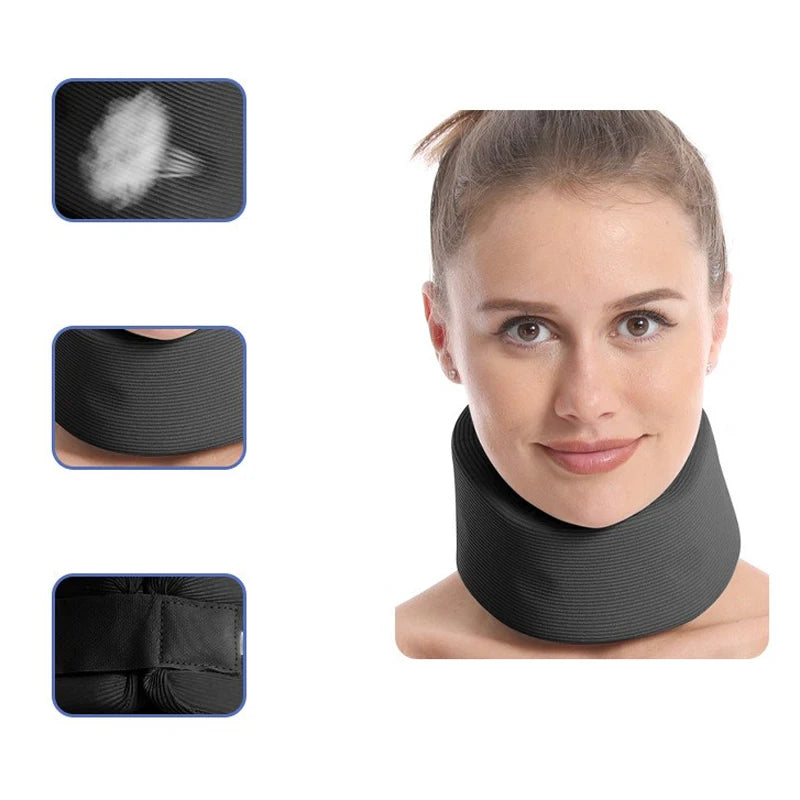 Memory Foam Neck Brace Cervical Support Collar for Pain Relief