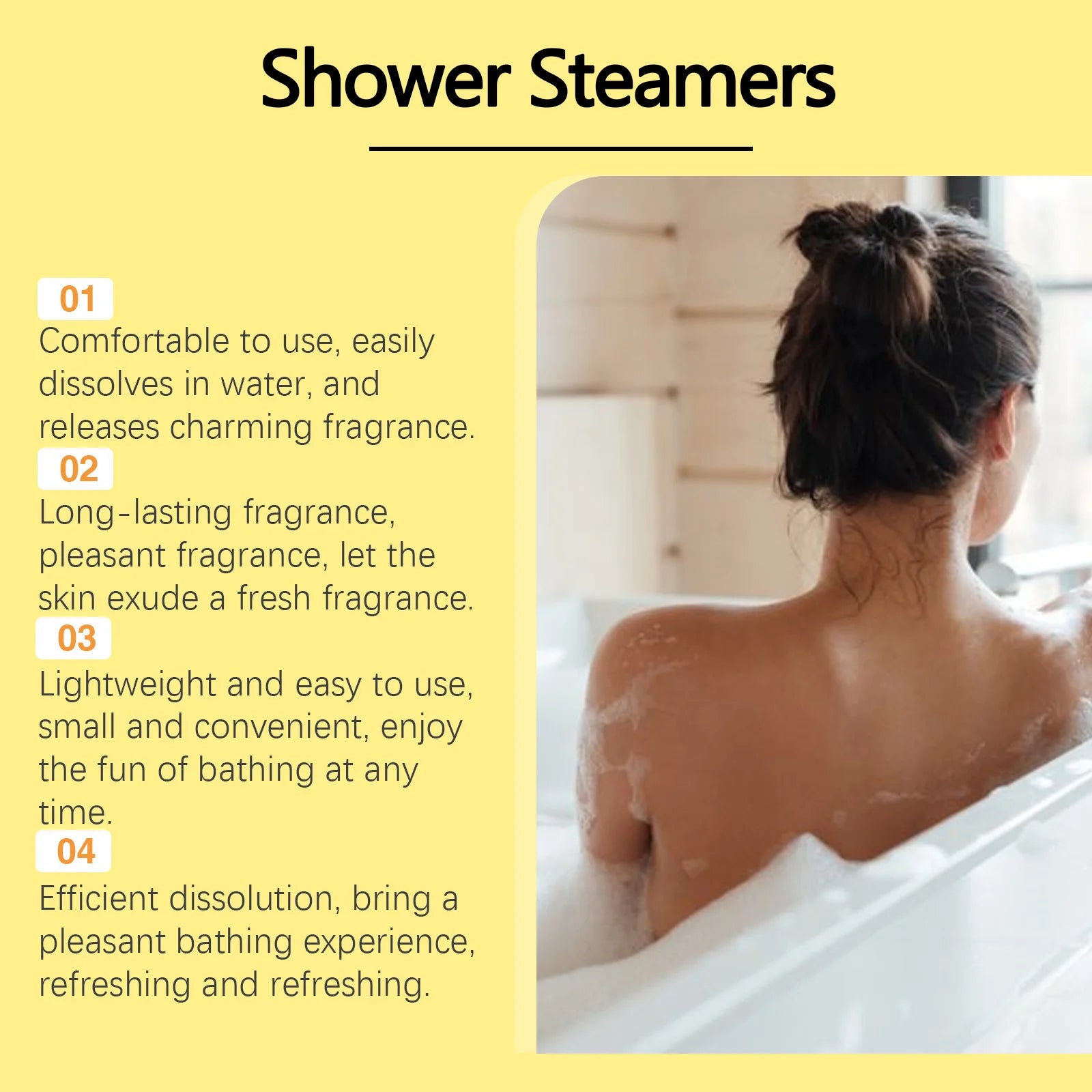 OceAura Aromatherapy Shower Steamers Relaxing Bath Tablets - 10