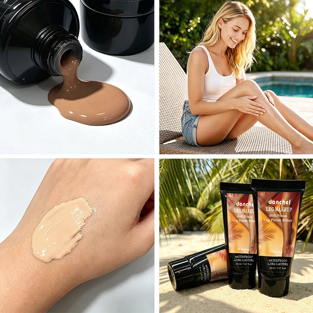30ml Waterproof Leg Makeup Body Foundation Concealer - 5