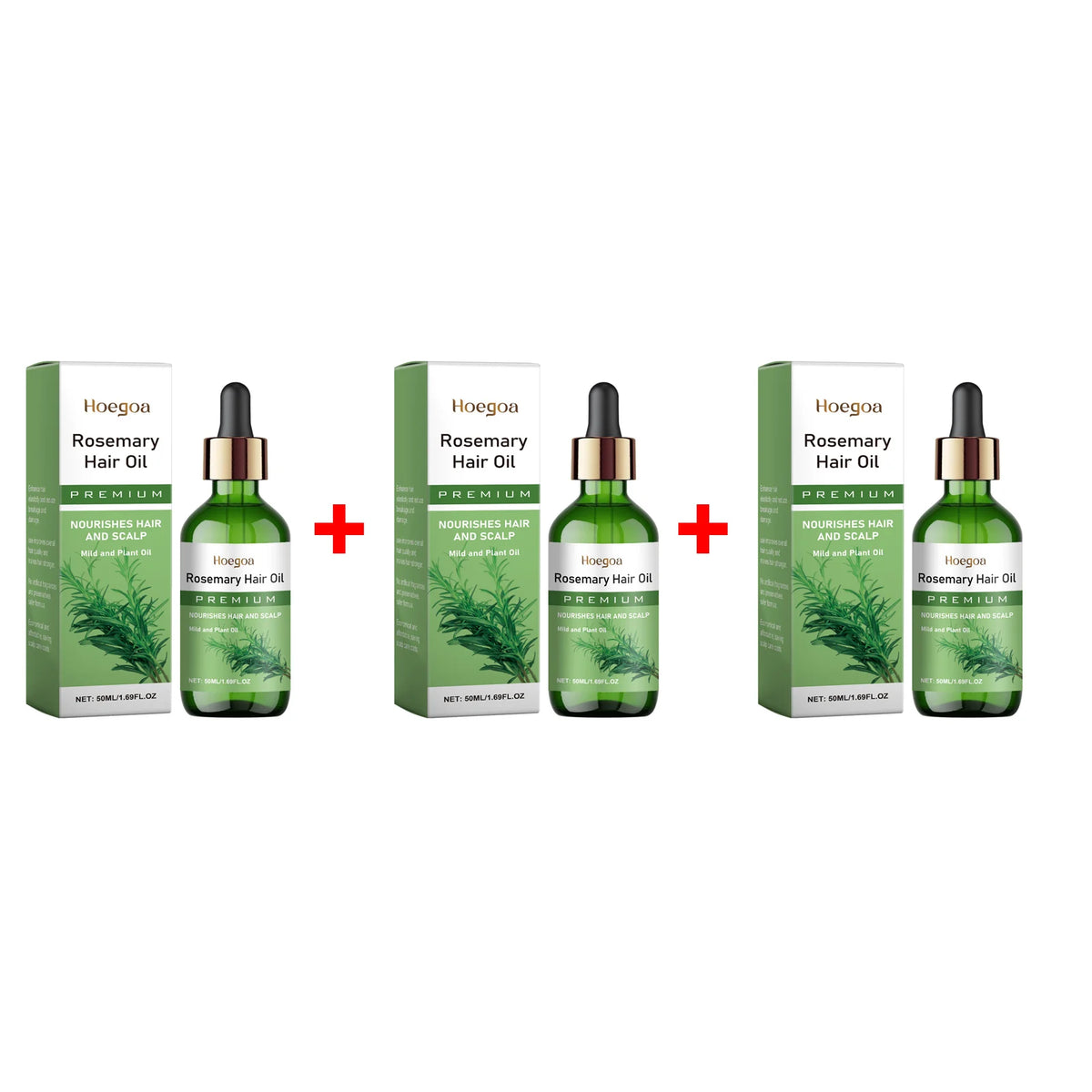 Rosemary Hair Growth Oil Scalp Treatment & Hair Loss Serum